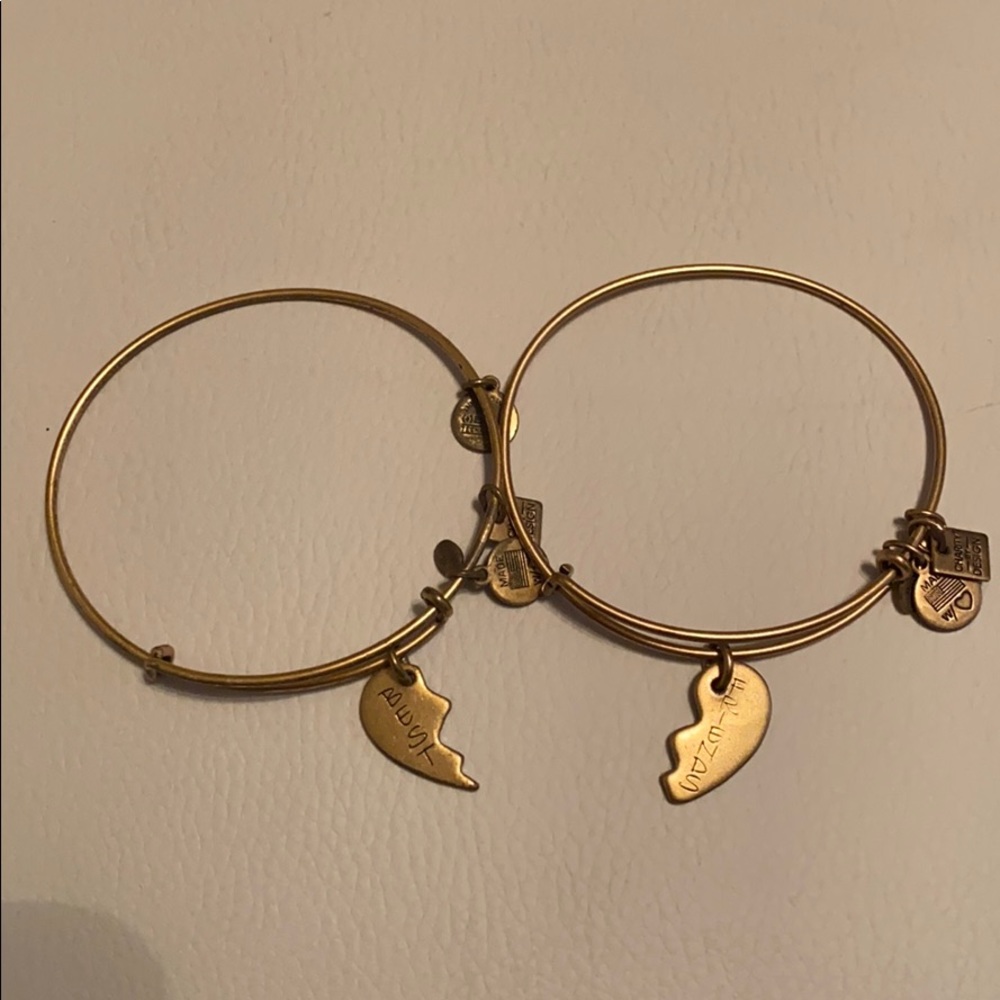Alex and Ani friendship bracelets